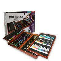 Без бренда «Художественный набор (174 предмета) в деревянном чемоданчике» в Нижнем Тагиле