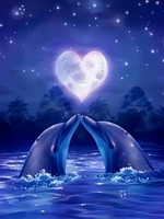 Без бренда «Дельфины под луной вида сердца» в Нижнем Тагиле