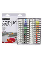 Без бренда «Коробка 24 шт.: Акриловые краски «Две картинки» 24 шт. по 12 мл, проф. пигмент» в Нижнем Тагиле