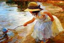 Без бренда «Девочка пытается спасти мяч» в Нижнем Тагиле в интернет-магазине  Без бренда «Девочка пытается спасти мяч» в Нижнем Тагиле