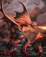 Без бренда «Коробка 20 шт: Дракон на скале» в Нижнем Тагиле