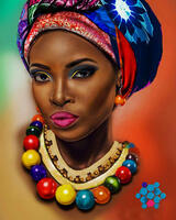 Без бренда «Портрет яркой женщины» в Нижнем Тагиле в интернет-магазине  Без бренда «Портрет яркой женщины» в Нижнем Тагиле