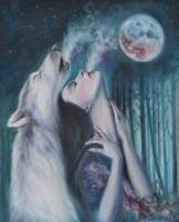 Без бренда «Девушка и волк в полнолуние» в Нижнем Тагиле в интернет-магазине Без бренда «Девушка и волк в полнолуние» в Нижнем Тагиле