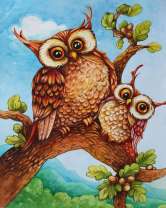 Без бренда «Совёнок с совой на ветке» в Нижнем Тагиле