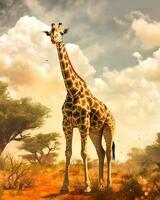 Без бренда «Красивый жираф в солнечный день» в Нижнем Тагиле в интернет-магазине  Без бренда «Красивый жираф в солнечный день» в Нижнем Тагиле