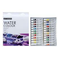 Без бренда «Коробка 24 шт.: Краски акварель «Две картинки» в тюбиках 24 шт. по 12 мл» в Нижнем Тагиле