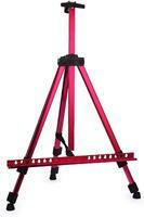 Без бренда «Коробка 25 шт.: Металлический мольберт тренога в чехле, телескопический, красный» в Нижнем Тагиле в интернет-магазине  Без бренда «Коробка 25 шт.: Металлический мольберт тренога в чехле, телескопический, красный» в Нижнем Тагиле