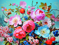 Без бренда «Пионы и другие цветы» в Нижнем Тагиле в интернет-магазине  Без бренда «Пионы и другие цветы» в Нижнем Тагиле