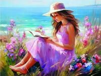 Без бренда «Девочка читает на берегу» в Нижнем Тагиле в интернет-магазине  Без бренда «Девочка читает на берегу» в Нижнем Тагиле